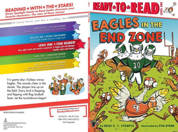 Eagles the End Zone: Ready-to-Read Level 1