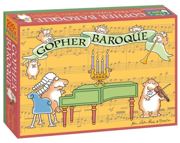 Gopher Baroque: 500-Piece Puzzle