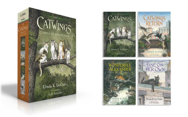 The Catwings Complete Collection (Boxed Set): Catwings; Catwings Return; Wonderful Alexander and the Catwings; Jane on Her Own