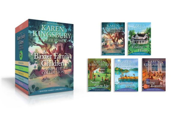 A Baxter Family Children Complete Collection (Boxed Set): Best Family Ever; Finding Home; Never Grow Up; Adventure Awaits; Being Baxters