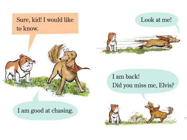 Elvis & Romeo Go to Dog School: Ready-to-Read Level 1