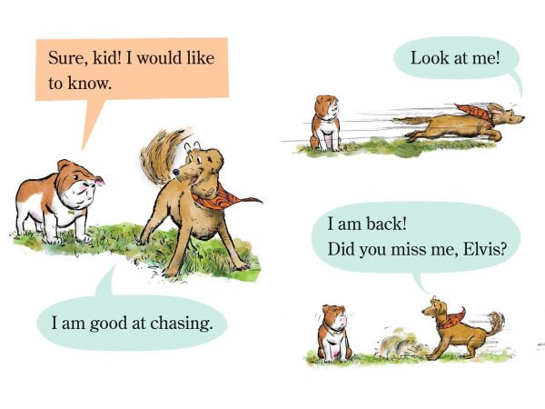 Elvis & Romeo Go to Dog School: Ready-to-Read Level 1