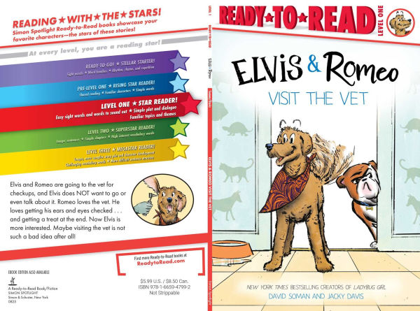 Elvis & Romeo Visit the Vet: Ready-to-Read Level 1