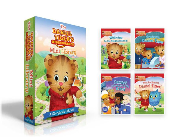 The Daniel Tiger's Neighborhood Mini Library (Boxed Set): Welcome to the Neighborhood!; Goodnight, Daniel Tiger; Daniel Chooses to Be Kind; You Are Special, Daniel Tiger!