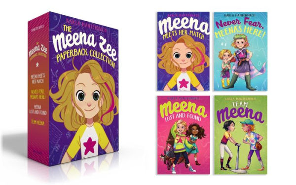 The Meena Zee Paperback Collection (Boxed Set): Meena Meets Her Match; Never Fear, Meena's Here!; Meena Lost and Found; Team Meena