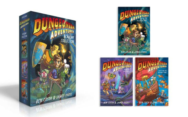 Dungeoneer Adventures Academy Collection (Boxed Set) (Bonus Bookmark Inside!): Dungeoneer Adventures 1; Dungeoneer Adventures 2; Dungeoneer Adventures 3