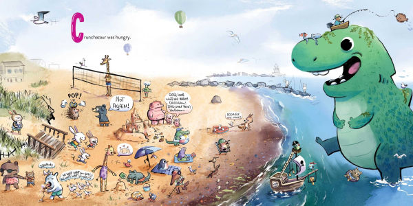 Fluffy McWhiskers Crunchazaur Kaboom