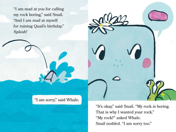 Whale and the Birthday Rocks: Ready-to-Read Level 2