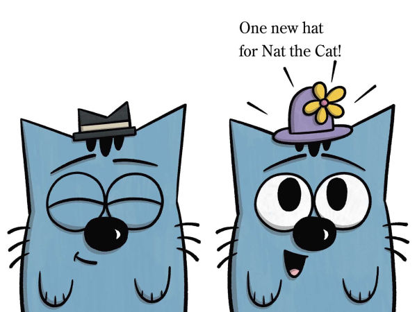 Nat the Cat Has a Hat: Ready-to-Read Pre-Level 1