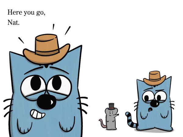 Nat the Cat Has a Hat: Ready-to-Read Pre-Level 1