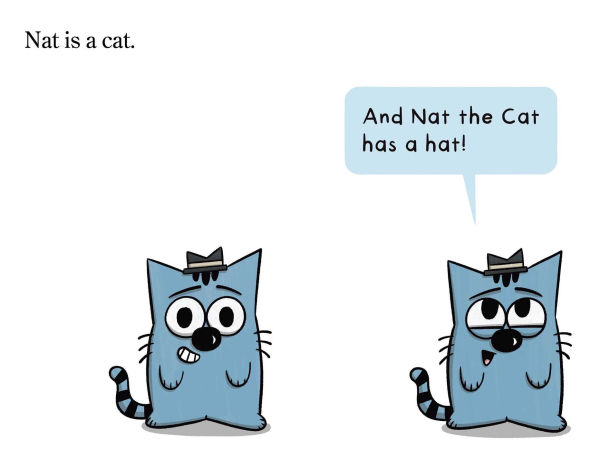 Nat the Cat Has a Hat: Ready-to-Read Pre-Level 1