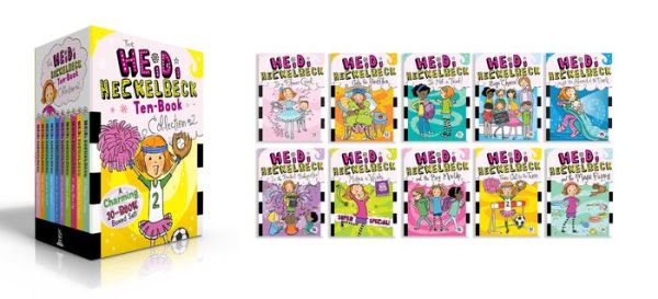 The Heidi Heckelbeck Ten-Book Collection #2 (Boxed Set): Heidi Heckelbeck Is a Flower Girl; Gets the Sniffles; Is Not a Thief!; Says 