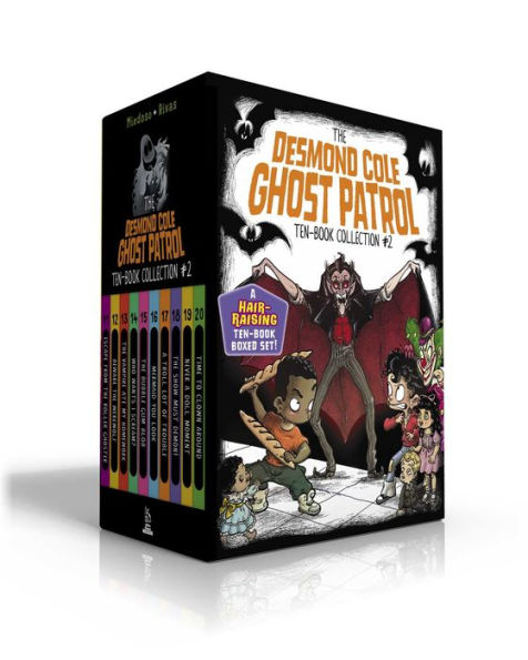 The Desmond Cole Ghost Patrol Ten-Book Collection #2 (Boxed Set): Escape from the Roller Ghoster; Beware the Werewolf; The Vampire Ate My Homework; Who Wants I Scream?; The Bubble Gum Blob; Mermaid You Look; A Troll Lot of Trouble; The Show Must Demon!; N