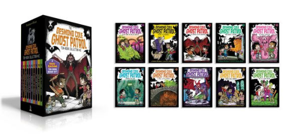 The Desmond Cole Ghost Patrol Ten-Book Collection #2 (Boxed Set): Escape from the Roller Ghoster; Beware the Werewolf; The Vampire Ate My Homework; Who Wants I Scream?; The Bubble Gum Blob; Mermaid You Look; A Troll Lot of Trouble; The Show Must Demon!; N