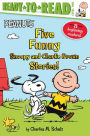 Five Funny Snoopy and Charlie Brown Stories!: Snoopy and Woodstock Best Friends Forever!; Snoopy, First Beagle on the Moon!; Time for School, Charlie Brown; Make a Trade, Charlie Brown!; Let's Go to the Library!