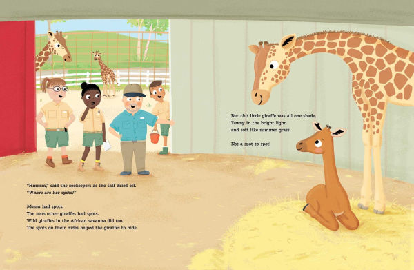 Not a Spot to Spot: the True Story of Kipekee, Giraffe Born without Spots