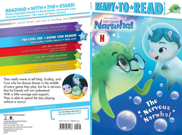 The Nervous Narwhal: Ready-to-Read Pre-Level 1