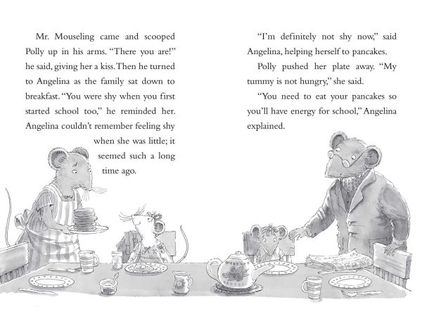 Angelina Ballerina 4 Ballet-Filled Chapter Books 1!: Best Big Sister Ever!; Ballerina's Ballet Tour; and the Dancing Princess; Fancy Dress Day