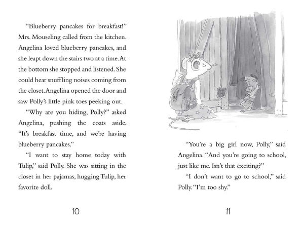 Angelina Ballerina 4 Ballet-Filled Chapter Books 1!: Best Big Sister Ever!; Ballerina's Ballet Tour; and the Dancing Princess; Fancy Dress Day