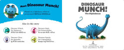Alternative view 2 of Dinosaur Munch! The Diplodocus