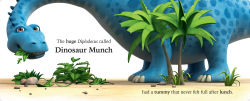Alternative view 3 of Dinosaur Munch! The Diplodocus