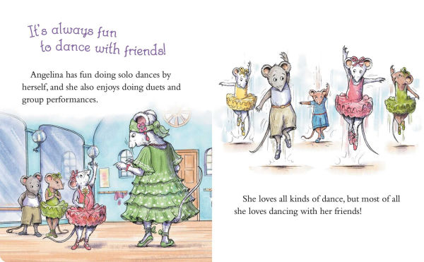 Angelina Ballerina Steps into Ballet