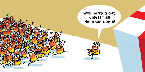 Candy Corn Christmas!