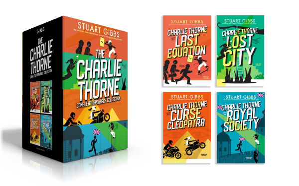 The Charlie Thorne Complete Paperback Collection (Boxed Set): Charlie Thorne and the Last Equation; Charlie Thorne and the Lost City; Charlie Thorne and the Curse of Cleopatra; Charlie Thorne and the Royal Society