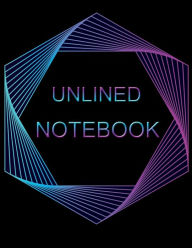 Title: Unlined Notebook: 100 pages Unruled Blank Notebook, Author: Nisclaroo