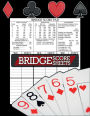 Bridge Score Sheets, Bridge Score Pad: 100 Bridge Game Score Sheets, Bridge Supplies, Bridge Accesories