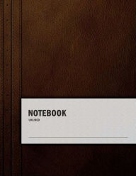 Title: Unlined Notebook: 100 pages Unruled Blank Notebook, Author: Freshniss