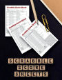 Scrabble Score Sheet: Scrabble Game Record Book, Scrabble Score Keeper, Scrabble Score Pad for 2 players