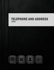 Title: Telephone and Address Book: Large Print Phone Book & Adresses Book with Tabs, Author: Freshniss