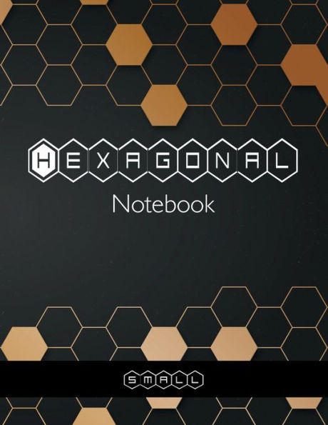 Hexagonal Notebook - Small: Hexagonal Graph Paper Composition Notebook Organic Chemistry & Biochemistry Note Book, 1/4