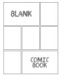 Blank Comic Book: White Cover Draw Your Own Comics A Large 7.5x9.25 Notebook and Sketchbook for Kids and Adults to Unleash Creativit