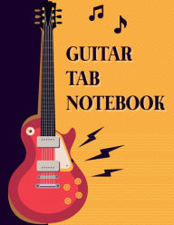 Title: Guitar Tab Notebook: 6 String Guitar Chord and Tablature Staff Music Paper, Blank Guitar Tab Notebook, Author: Freshniss