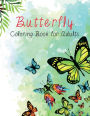 Butterfly Coloring book for Adults: Stress Relieving Patterns, Coloring Books for Adults Butterly, Adults Coloring Books Butterflies