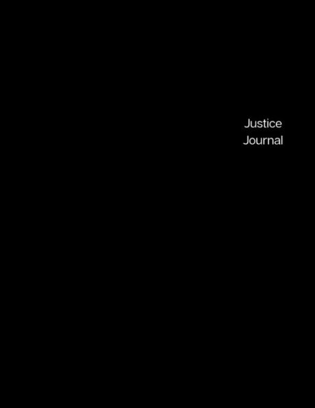 Justice Journal Lined Notebook