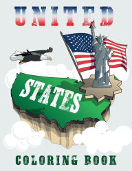 Title: United States Coloring Book: Maps of the 50 States of the USA, Educational Coloring Book for Kids, USA Coloring Book, Author: Tornis