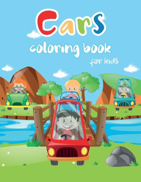 Cars Coloring Book for Kids: Fun Children's Coloring Book for Toddlers ...