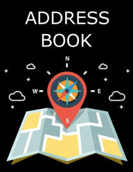 Title: Address Book with Tabs: Large Print Address Books, A Personal Organizer for Addresses, Social Media Handles and Notes, Author: Prolunis