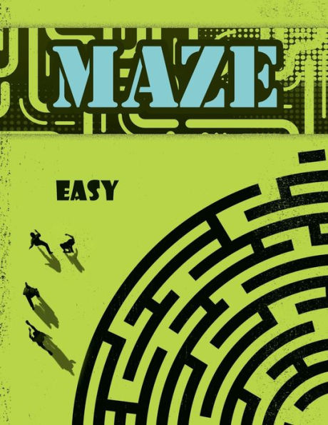 Maze Book for Kids: Kids Maze Book, Preschool to Kindergarten Maze Activity Book, Kids Mazes