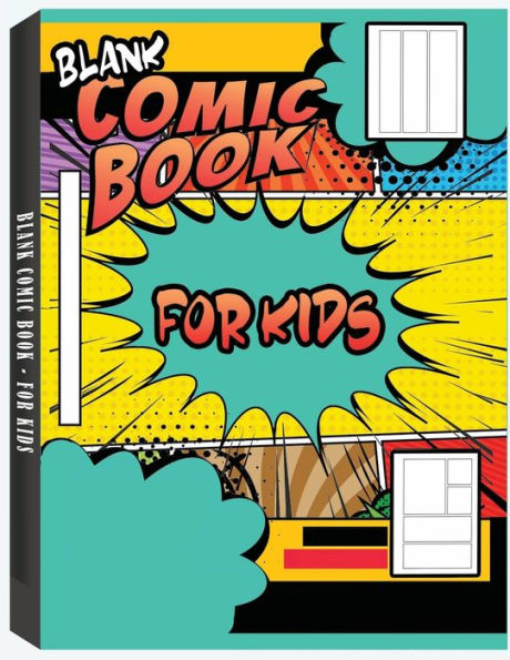 Blank Comic Book: Draw Your Own Comics 8.5