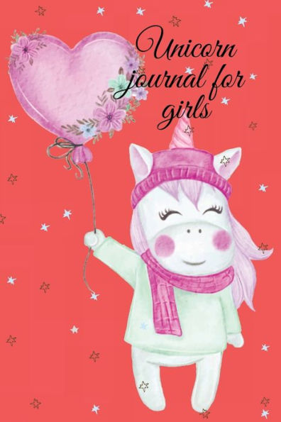 Unicorn journal for girls: Stunning dotted journal for girls with calendar,designed to help them record their emotions, what they feel grateful for