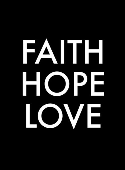 Faith Hope Love Journal For Teens Men & Women: 200 Pages Hardcover Notebook/ Diary Journal With Inspirational + Motivational Quote - Gift For Home And Office