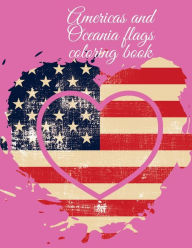 Title: Americas and Oceania flags coloring book: Stunning color images of flags for your little ones to color.48 Americas and Oceania flags., Author: Cristie Publishing