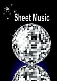 Title: Blank Sheet Music Notebook - Disco Ball: Title: Blank Sheet Music Notebook - Bronze, Author: Harmony Chord