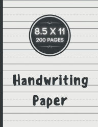 Title: Handwriting Paper: 200 Writing Pages Blank Dotted Midline Journal, Author: Press Esel