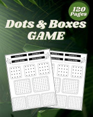 Title: Dots & Boxes Game: 120 pages: A Simple Strategy Game - Large Book Pigs in a Pen Dot to Dot Grids Game of Dots Jungle Design, Author: Press Esel