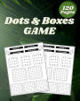 Dots & Boxes Game: 120 pages: A Simple Strategy Game - Large Book Pigs in a Pen Dot to Dot Grids Game of Dots Jungle Design